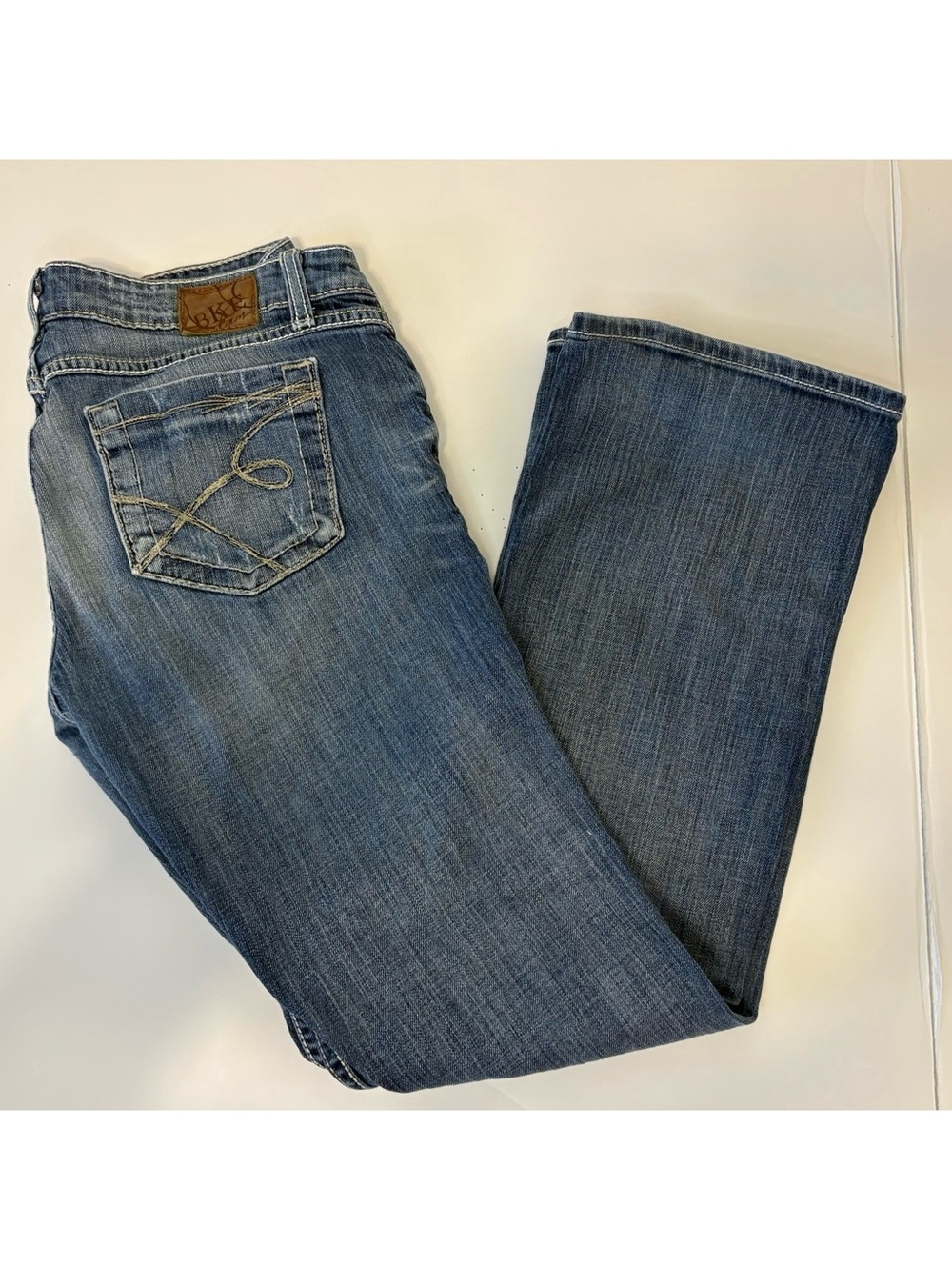 BKE Women’s Medium Blue Boot-Cut Jeans